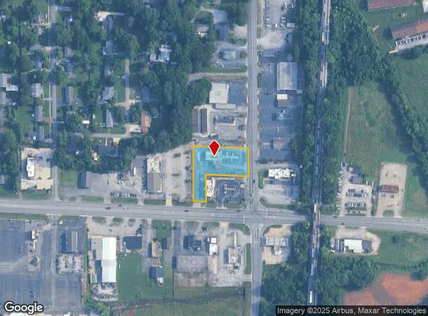  723 S Jefferson St, Athens, AL Parcel Map