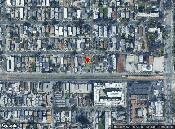  1200 W 37Th Dr, Los Angeles, CA Parcel Map