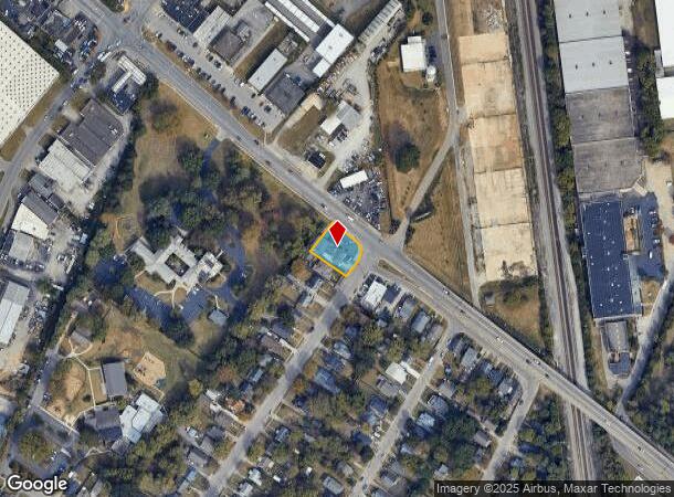  1300 W Main St, Lexington, KY Parcel Map