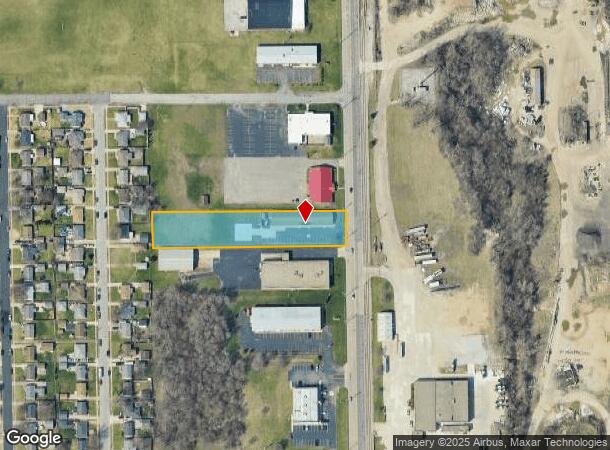  1625 N Bendix Dr, South Bend, IN Parcel Map