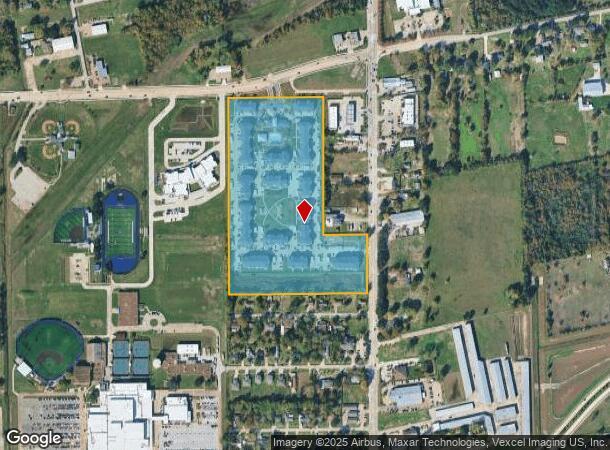 99 W Cedar Bayou Lynchburg Rd, Baytown, TX Parcel Map