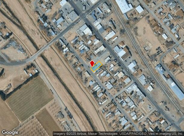 201 Se River St, Fabens, TX Parcel Map