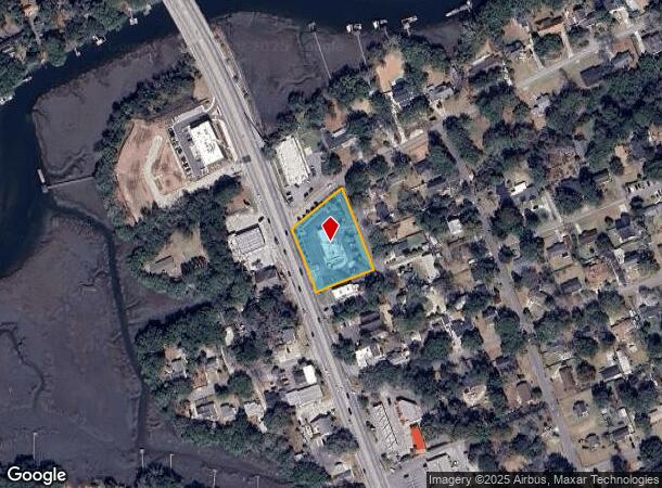 740 Folly Rd, Charleston, SC Parcel Map