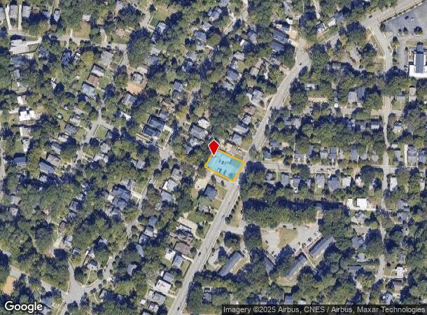1301 Wake Forest Rd, Raleigh, NC Parcel Map