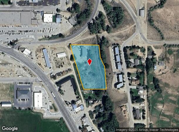 25 S Canal St, Pinedale, WY Parcel Map