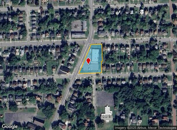  1110 Highland Ave, New Castle, PA Parcel Map