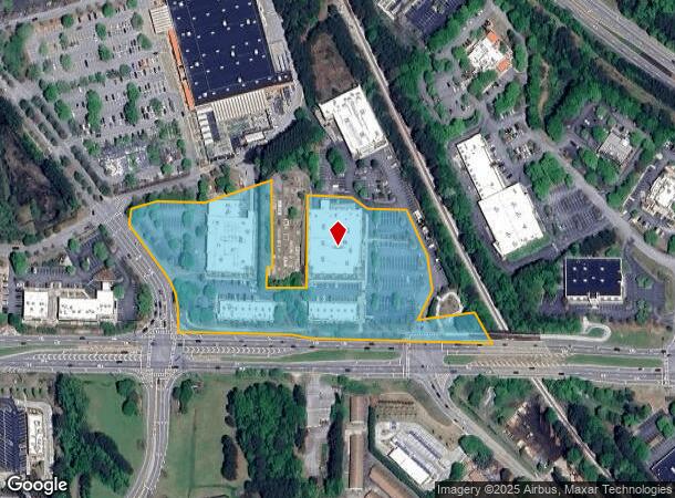  2703 54 Hwy W, Peachtree City, GA Parcel Map