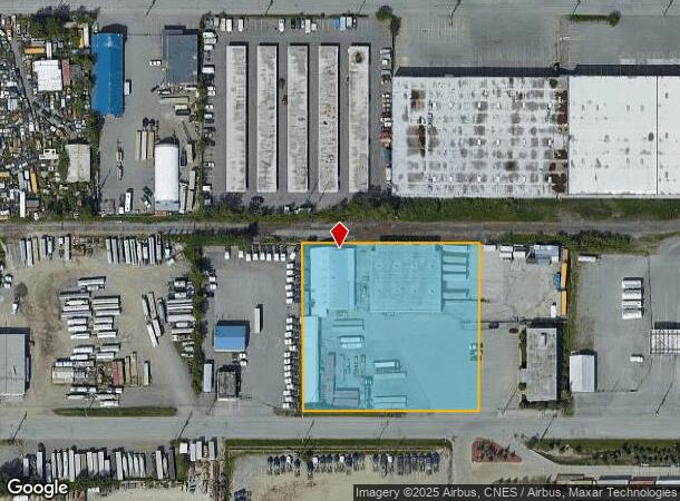  1725 E 1St Ave, Anchorage, AK Parcel Map