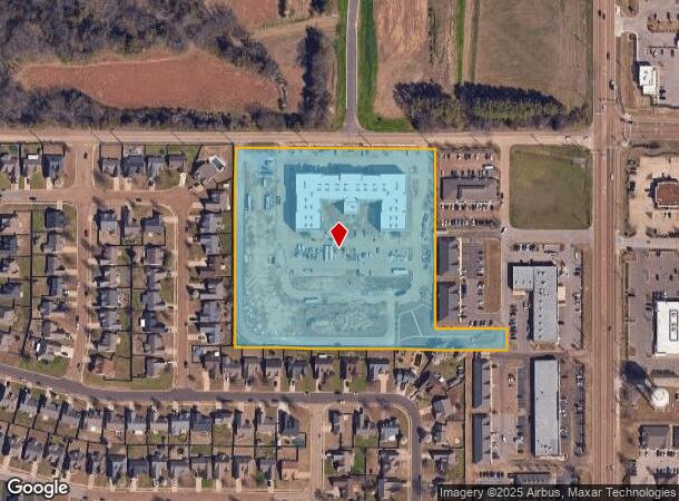 5915 Getwell Rd E, Southaven, MS Parcel Map