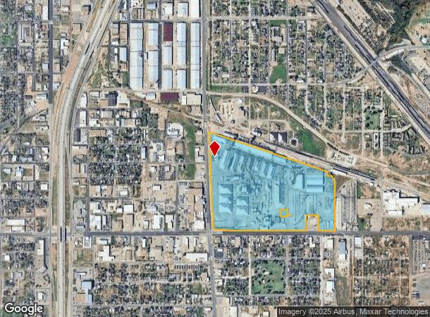  2901 Avenue A, Lubbock, TX Parcel Map