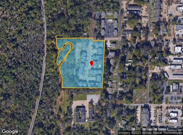  327 W College St, Nacogdoches, TX Parcel Map