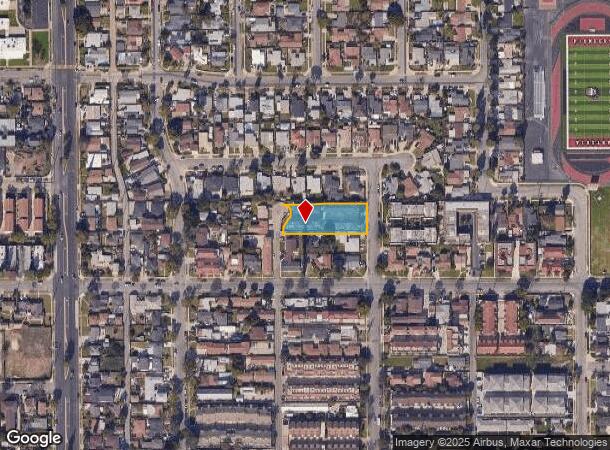 20603 Seine Ave, Lakewood, CA Parcel Map