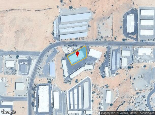 670 Hardy Way, Mesquite, NV Parcel Map