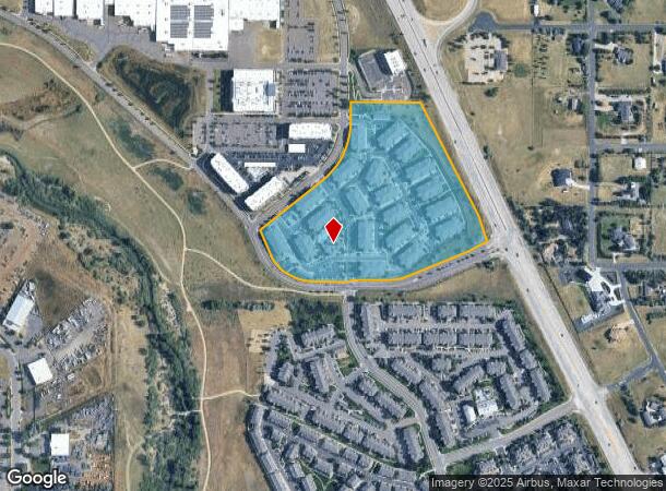  16045 E Easter Cir, Aurora, CO Parcel Map