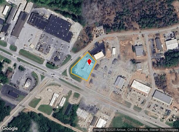 615 Lancaster Byp E, Lancaster, SC Parcel Map