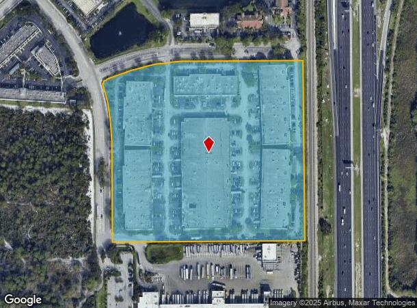  500 Nw 77Th St, Boca Raton, FL Parcel Map