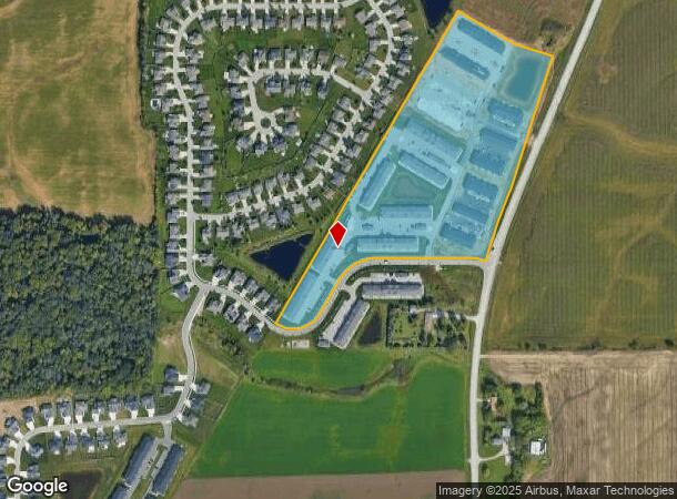 1260 Lear Ln, De Pere, WI Parcel Map