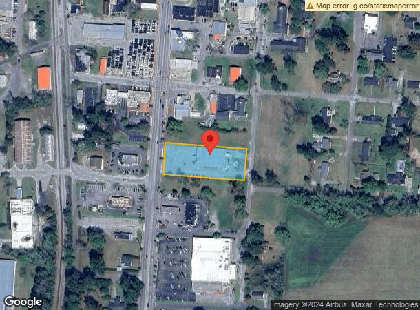  206 S Main St, Hemingway, SC Parcel Map