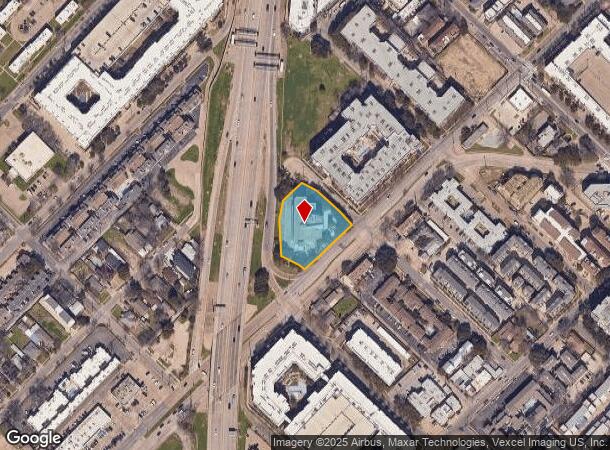  2801 Wycliff Ave, Dallas, TX Parcel Map