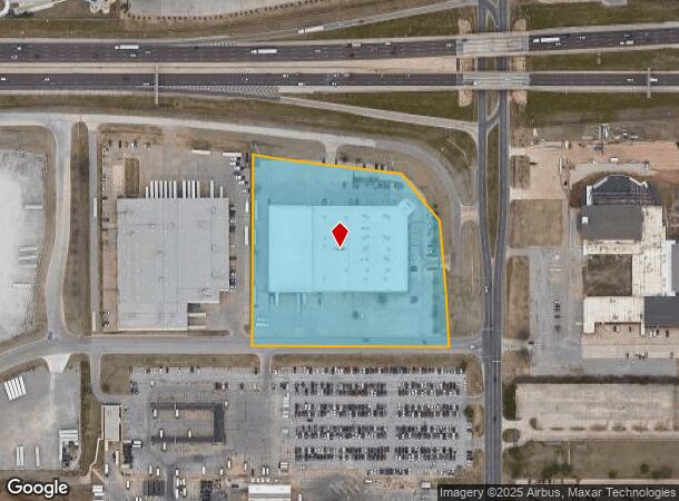  3700 W I 40 Service Rd, Oklahoma City, OK Parcel Map