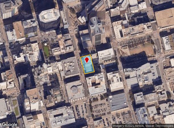  1800 Main St, Dallas, TX Parcel Map