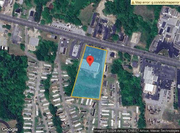  2441 N Church St, Burlington, NC Parcel Map