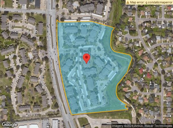  6960 N Beach St, Fort Worth, TX Parcel Map