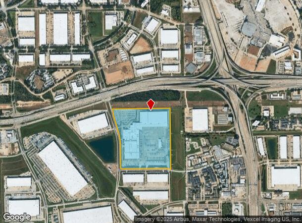 10710 Greens Crossing Blvd, Houston, TX Parcel Map
