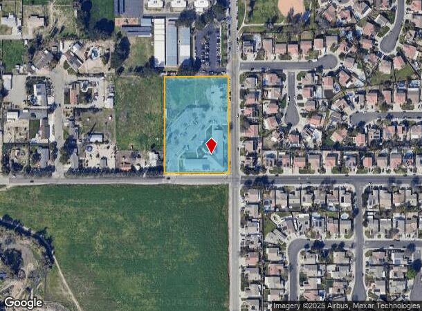  341 N Lake St, Hemet, CA Parcel Map