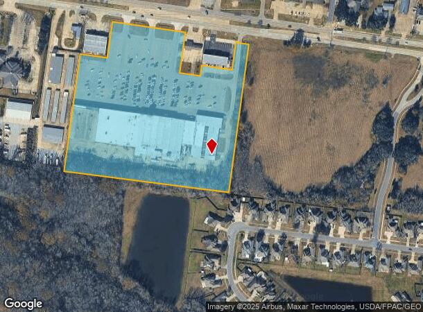  2300 Church St, Zachary, LA Parcel Map