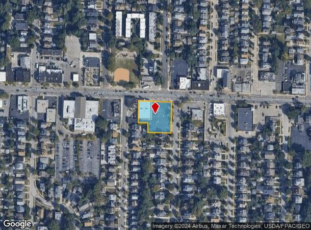  16707 Detroit Ave, Lakewood, OH Parcel Map