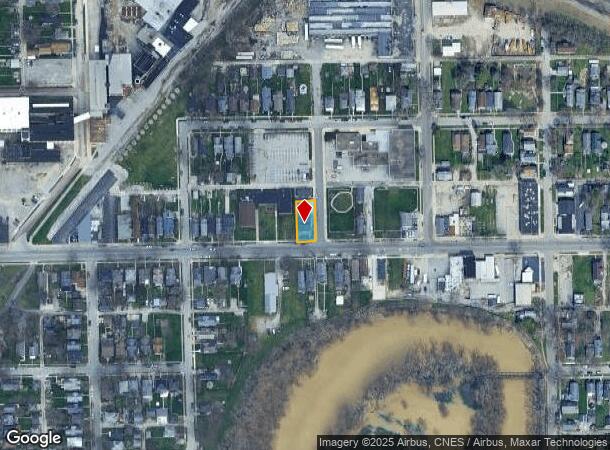  609 Fry St, Fort Wayne, IN Parcel Map