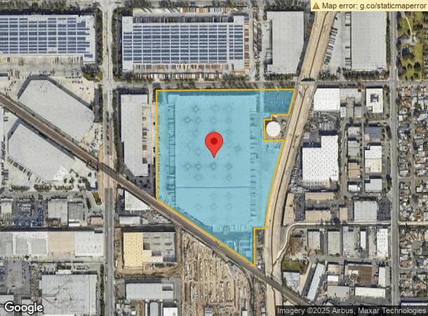  13500 Foster Rd, Santa Fe Springs, CA Parcel Map