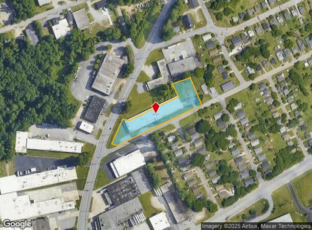 1937 W Green Dr, High Point, NC Parcel Map