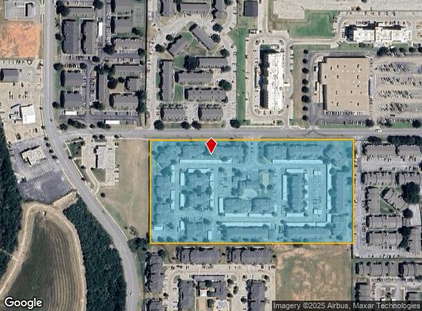  3649 Cedar Run Rd, Abilene, TX Parcel Map