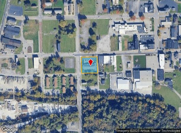  1303 S Jefferson St, New Castle, PA Parcel Map