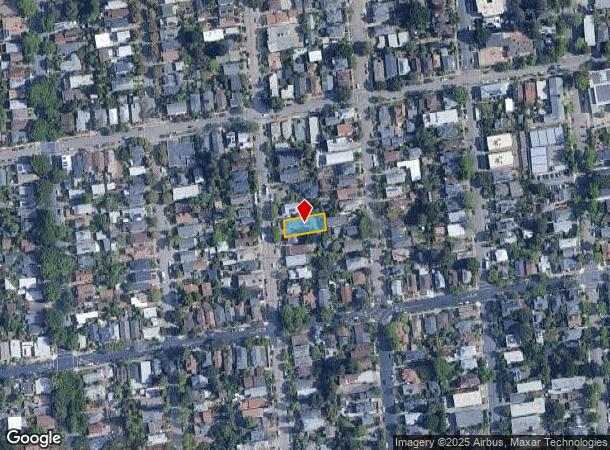 2325 Mcgee Ave, Berkeley, CA Parcel Map