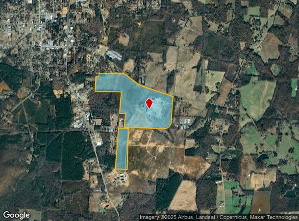 835 Klopman Mill Rd, Denton, NC Parcel Map