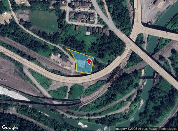  204 Main St, East Pittsburgh, PA Parcel Map