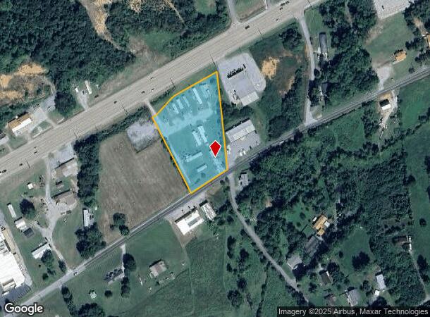  1385 Main St, Maynardville, TN Parcel Map