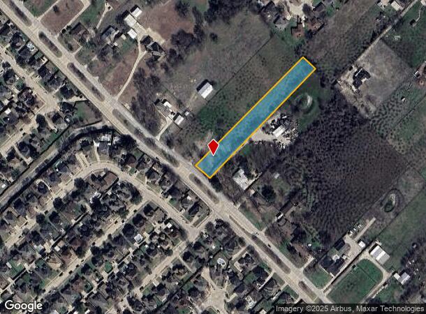  7618 Princeton Rd, Rowlett, TX Parcel Map