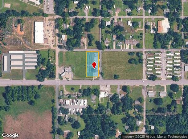 5300 W Okmulgee St, Muskogee, OK Parcel Map