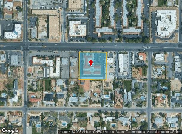 2915 W Charleston Blvd, Las Vegas, NV Parcel Map