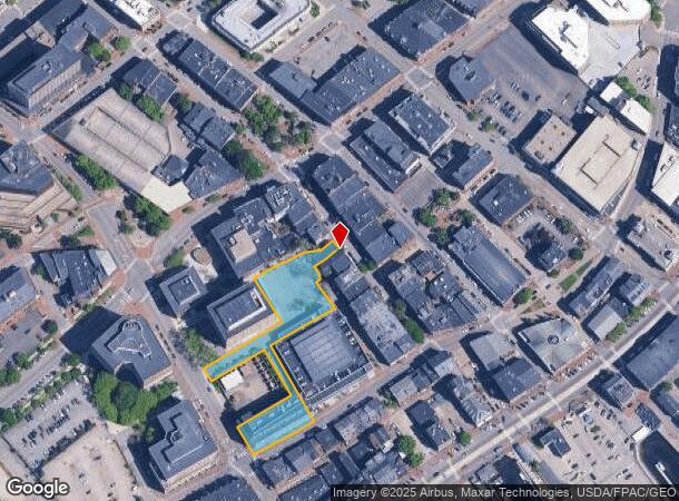  44 Exchange St, Portland, ME Parcel Map