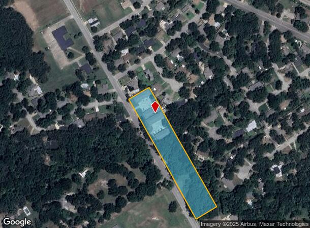  2221 Bowie Dr, Corsicana, TX Parcel Map