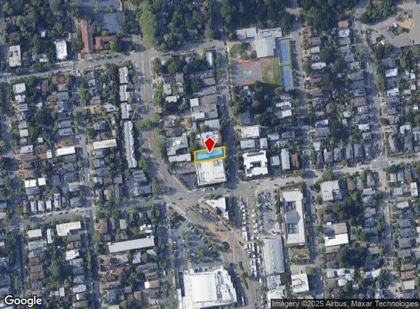 1338 Shattuck Ave, Berkeley, CA Parcel Map
