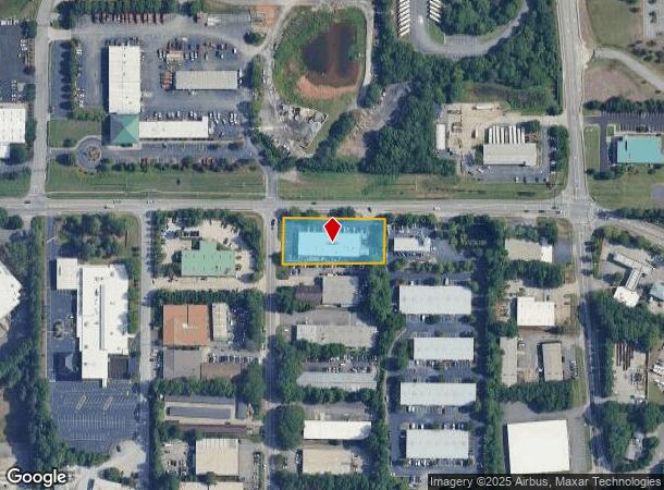 1805 N Fulton Industr Blvd, Alpharetta, GA Parcel Map