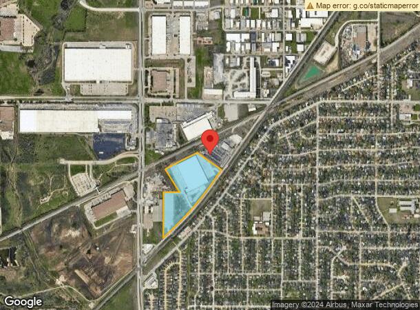  3951 Old Denton Rd, Haltom City, TX Parcel Map