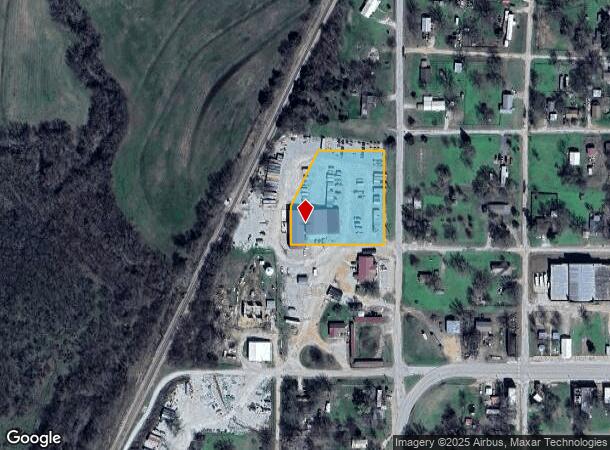 122 N Hickory, Roff, OK Parcel Map