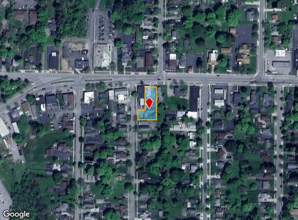 13241 Broadway St, Alden, NY Parcel Map